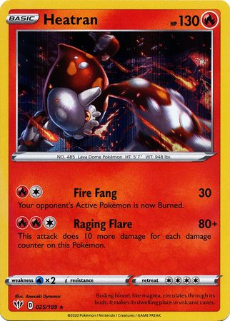 Darkness Ablaze - 025/189 - Heatran (Holo)