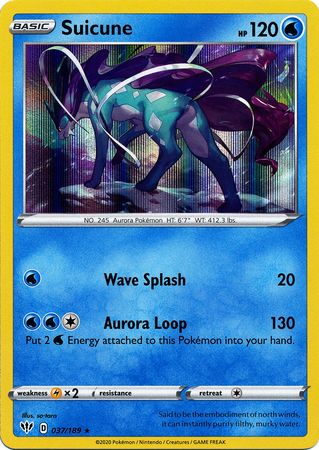 Darkness Ablaze - 037/189 - Suicune (Holo)