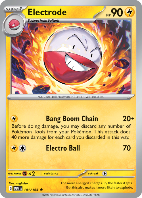 151 - 101/165 - Electrode (Holo)
