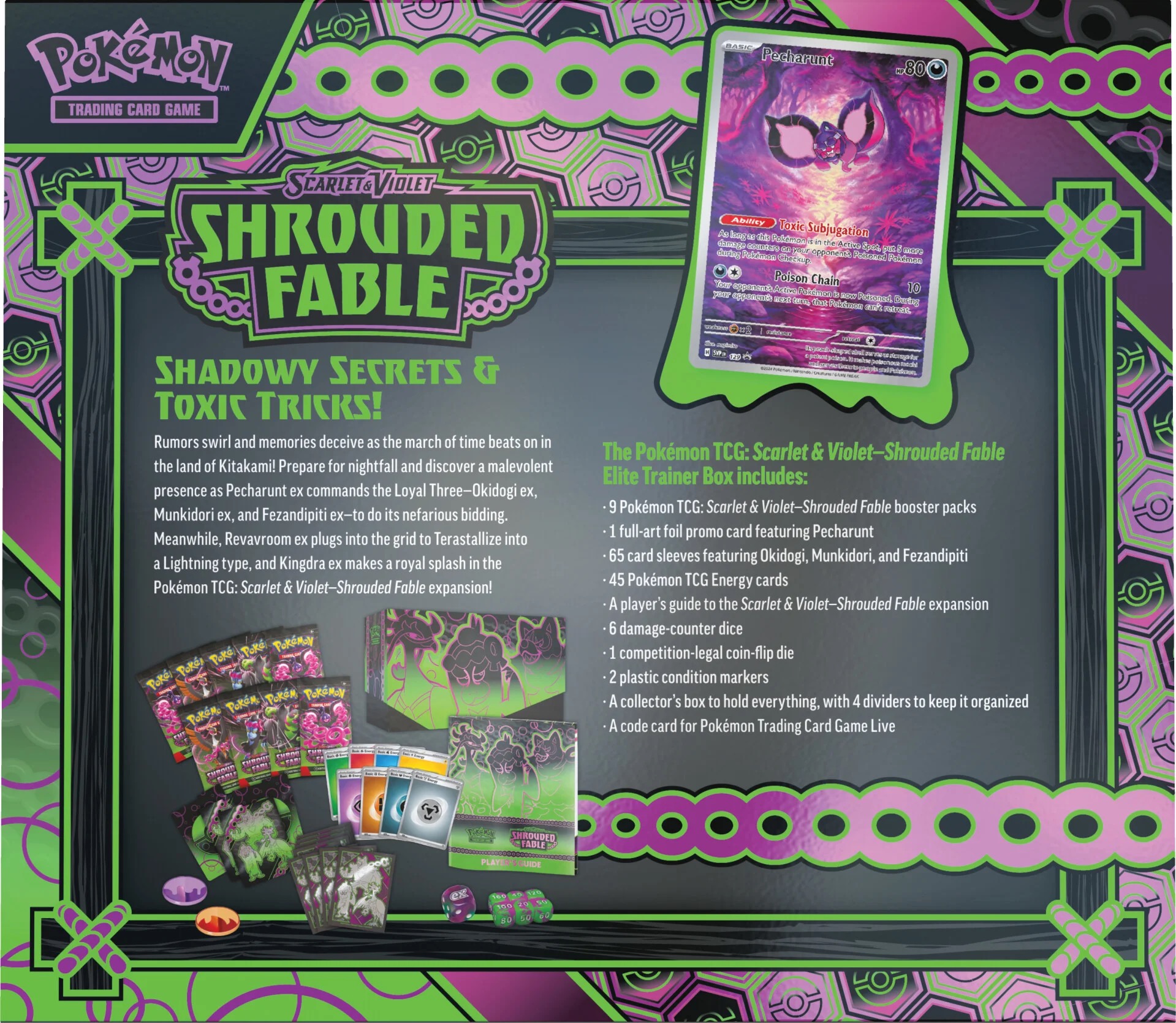 Pokemon TCG: Shrouded Fable - Elite Trainer Box