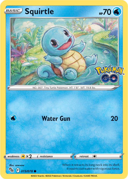 Pokémon GO - 015/078 - Squirtle