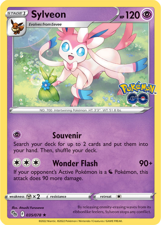 Pokémon GO - 035/078 - Sylveon (Holo)