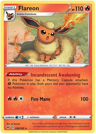 Vivid Voltage - 026/185 - Flareon