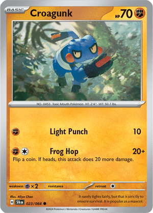 Shrouded Fable - 023/064 - Croagunk