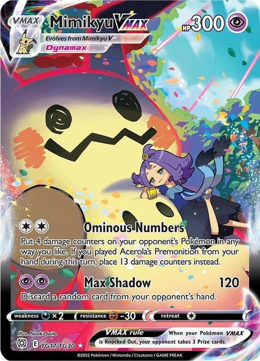 Brilliant Stars - TG17/TG30 - Mimikyu VMAX