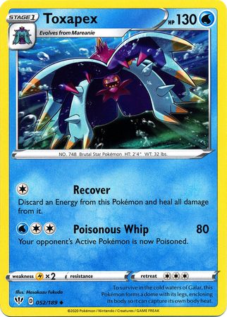 Darkness Ablaze - 052/189 - Toxapex