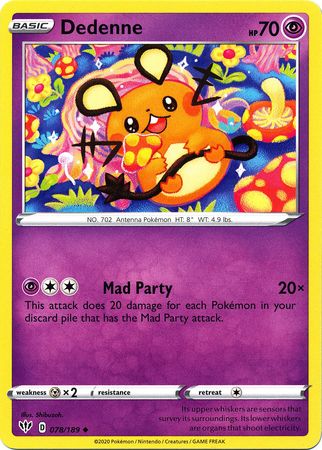 Darkness Ablaze - 078/189 - Dedenne