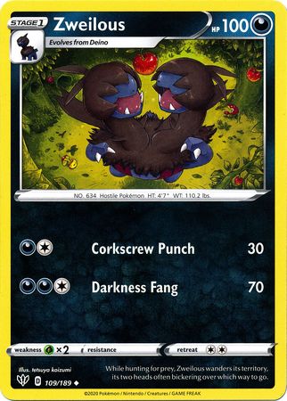 Darkness Ablaze - 109/189 - Zweilous