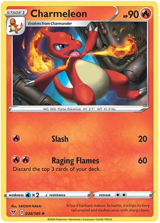 Vivid Voltage - 024/185 - Charmeleon