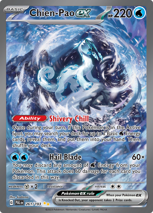 Paldea Evolved - 261/193 - Chien-Pao ex