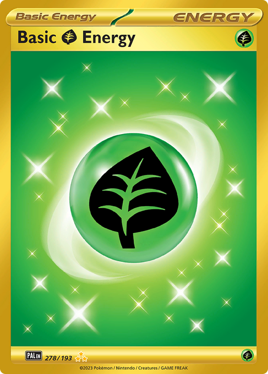 Paldea Evolved - 278/193 - Grass Energy (złota)
