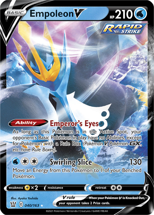 Battle Styles - 040/163 - Empoleon V