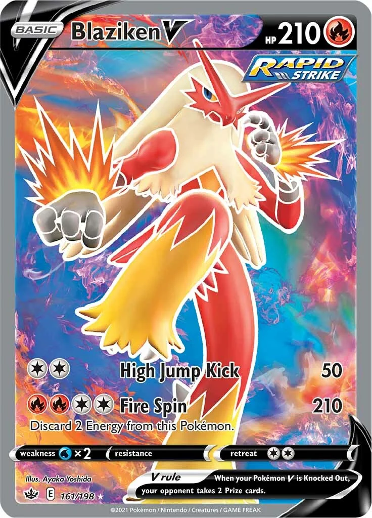 Chilling Reign - 161/198 - Blaziken V
