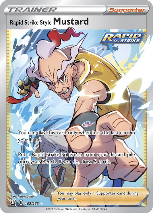 Battle Styles - 162/163 - Rapid Strike Style Mustard