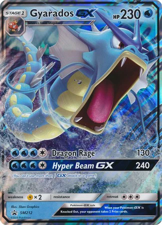 Sun & Moon Promos - SM212 - Gyarados GX