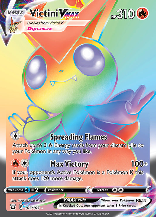 Battle Styles - 165/163 - Victini VMAX