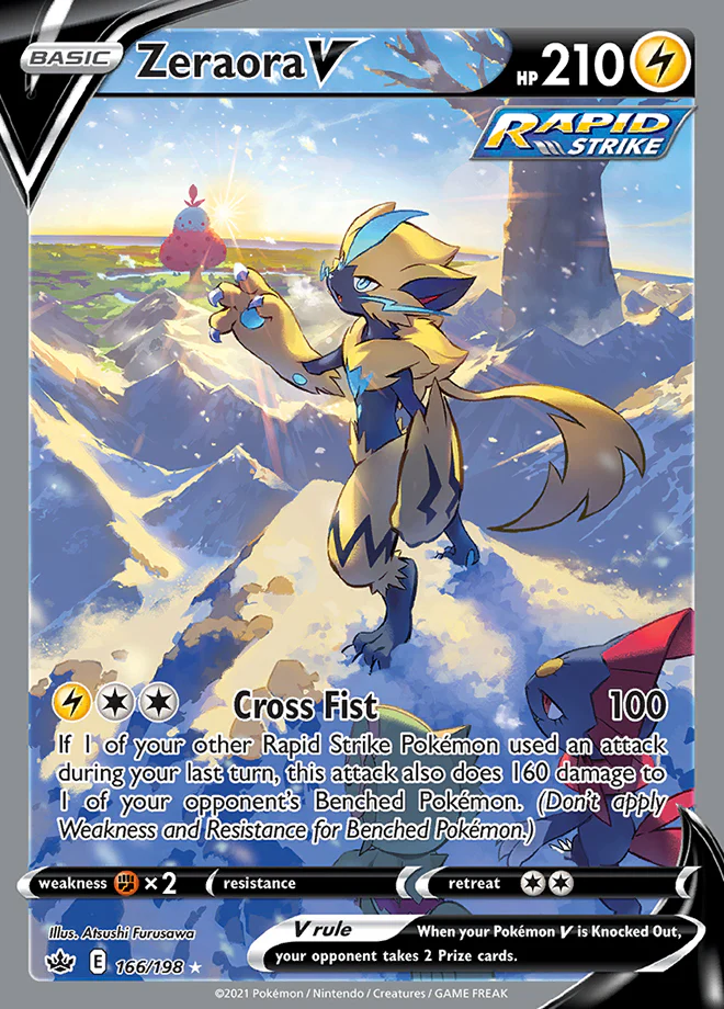 Chilling Reign - 166/198 - Zeraora V