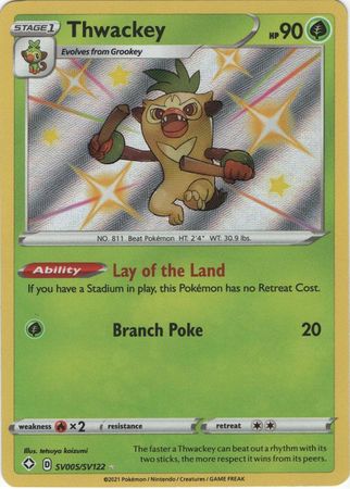 Shining Fates - SV005/SV122 - Thwackey