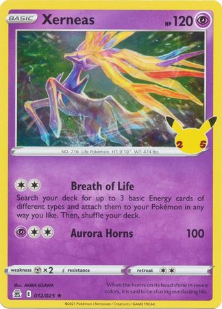 Celebrations - 012/025 - Xerneas (Holo)
