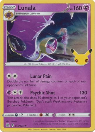 Celebrations - 015/025 - Lunala (Holo)