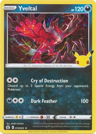 Celebrations - 019/025 - Yveltal (Holo)