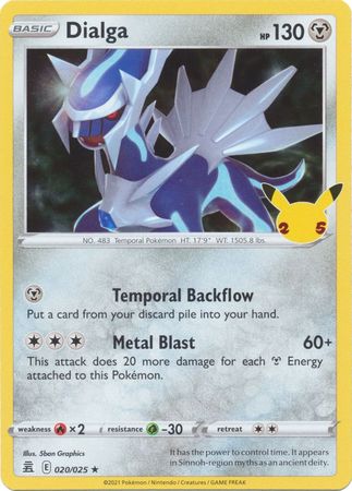 Celebrations - 020/025 - Dialga (Holo)