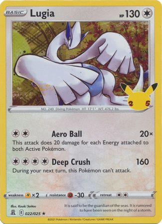 Celebrations - 022/025 - Lugia (Holo)