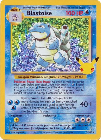 Celebrations Classic - BS2 - Blastoise (Holo)