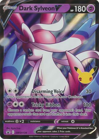 Black Star Promos - SWSH134 - Dark Sylveon V