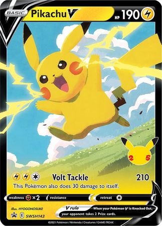 Black Star Promos - SWSH143 - Pikachu V