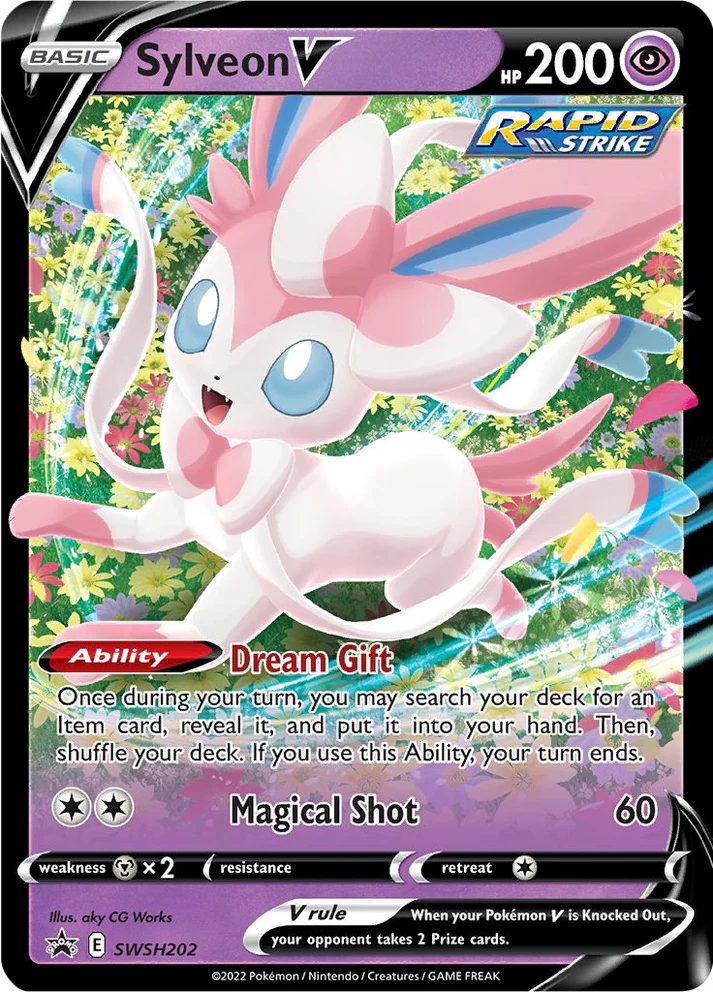 Black Star Promos - SWSH202 - Sylveon V