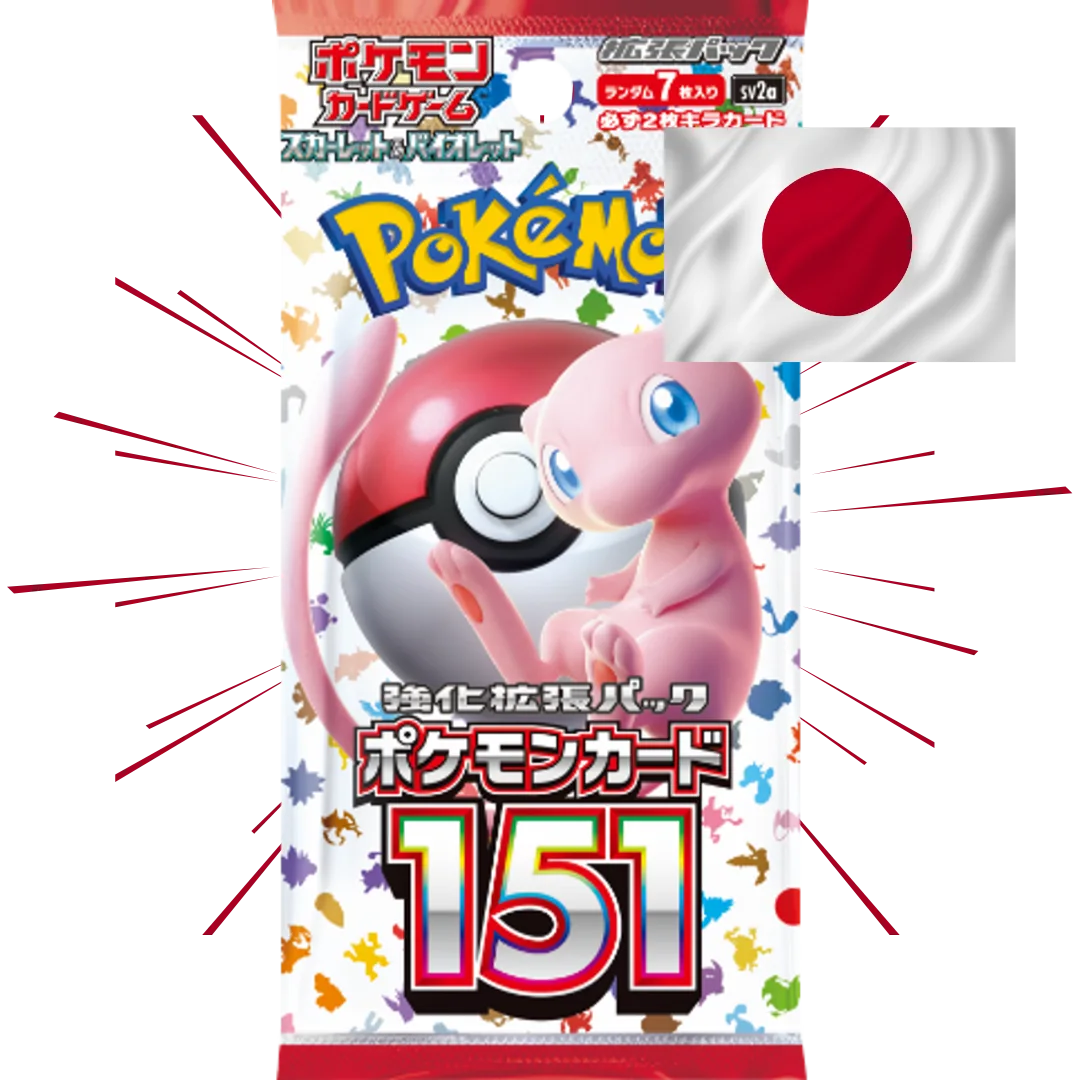 Pokemon TCG: Scarlet & Violet 151 - Booster 🇯🇵(JAPOŃSKI)🇯🇵