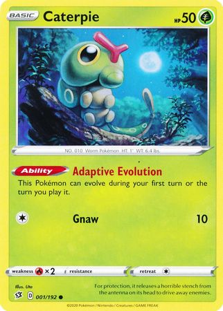 Rebel Clash - 001/192 - Caterpie
