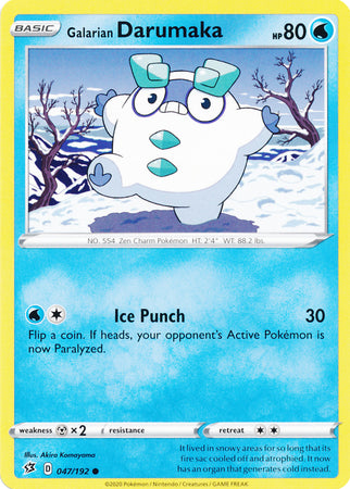 Rebel Clash - 047/192 - Galarian Darumaka