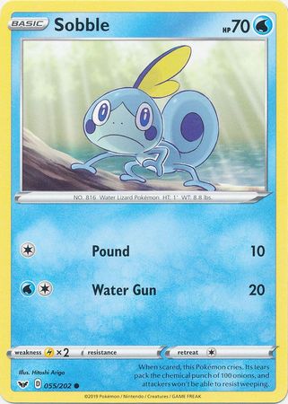 Sword & Shield - 055/202 - Sobble
