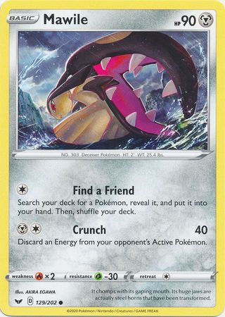 Sword & Shield - 129/202 - Mawile