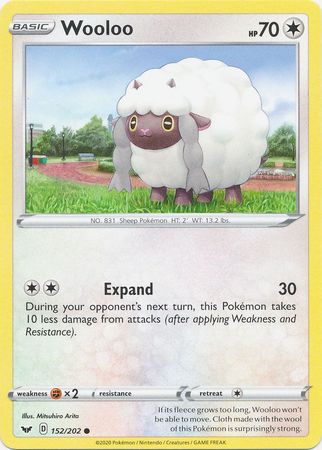 Sword & Shield - 152/202 - Wooloo