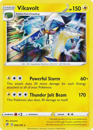Rebel Clash - 066/192 - Vikavolt (Holo)