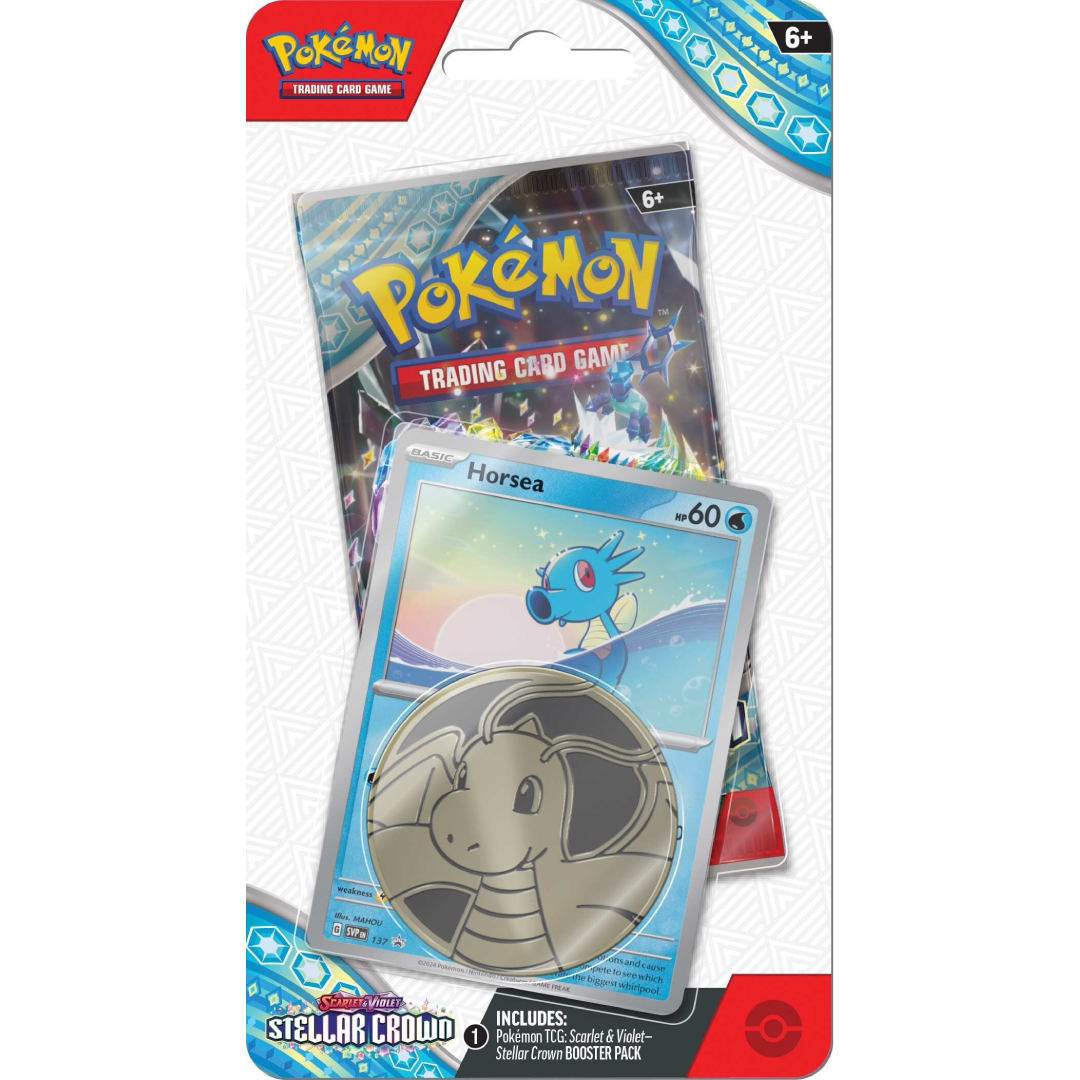 Pokemon: Stellar Crown - Checklane Blister - Horsea