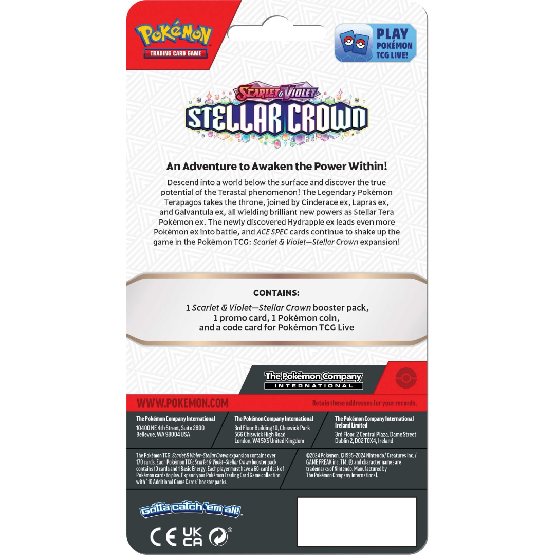 Pokemon - Stellar Crown - Checklane