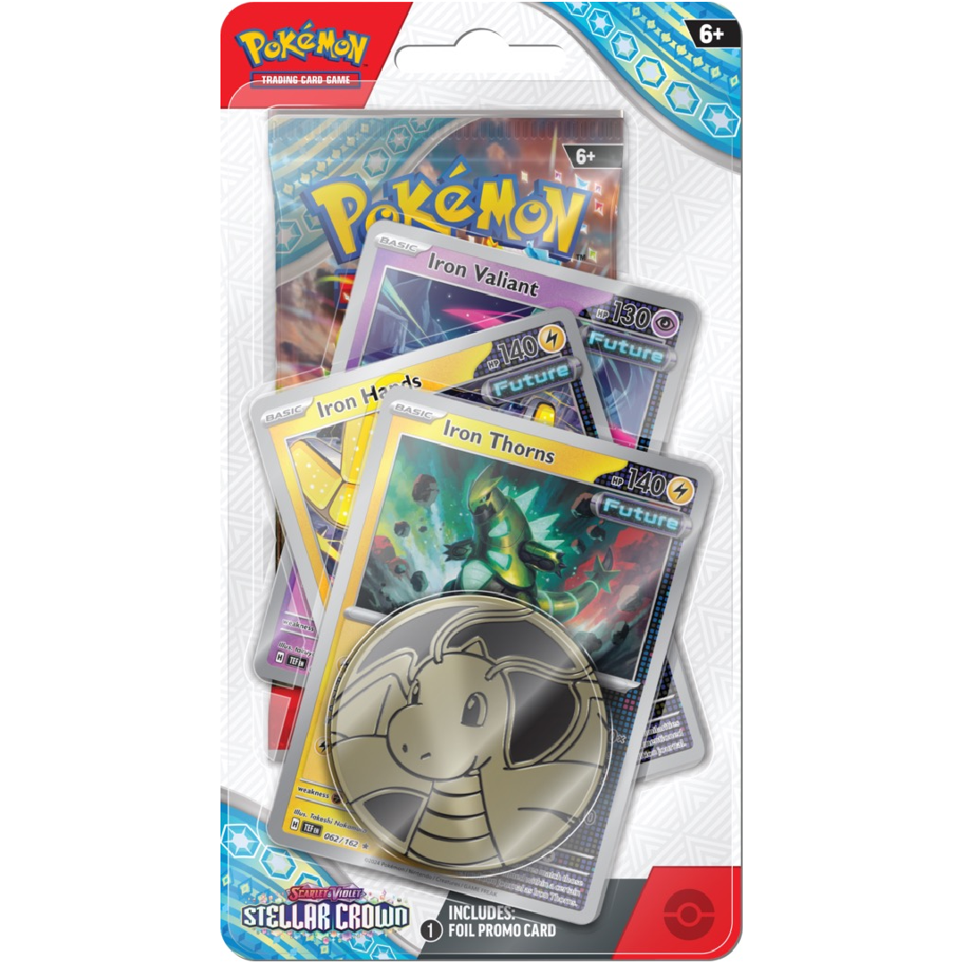 Pokemon: Stellar Crown - Premium Checklane - Iron Thorns