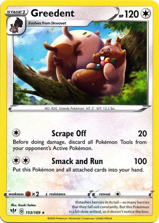 Darkness Ablaze - 153/189 - Greedent