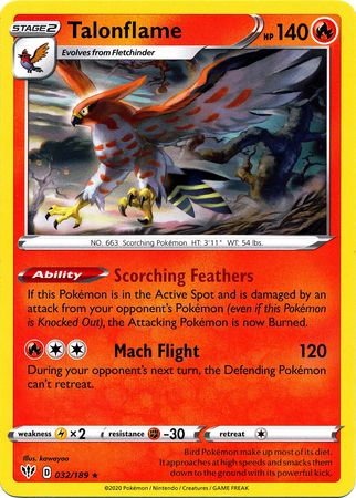 Darkness Ablaze - 032/189 - Talonflame