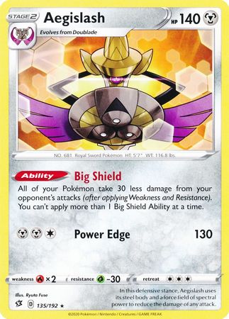Rebel Clash - 135/192 - Aegislash