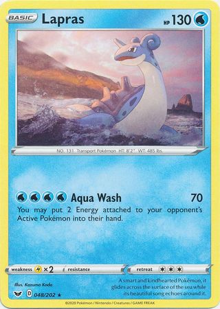 Sword & Shield - 048/202 - Lapras
