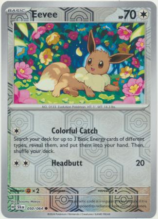 Karta Pokémon - Shrouded Fable - 050/064 - Eevee (Reverse Holo)