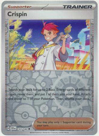 Stellar Crown - 133/142 - Crispin (Reverse Holo)