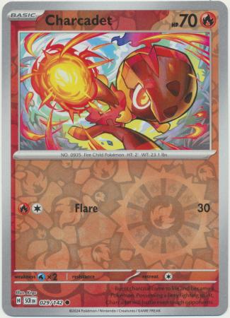 Stellar Crown - 029/142 - Charcadet (Reverse Holo)