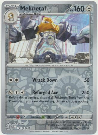 Stellar Crown - 104/142 - Melmetal (Reverse Holo)