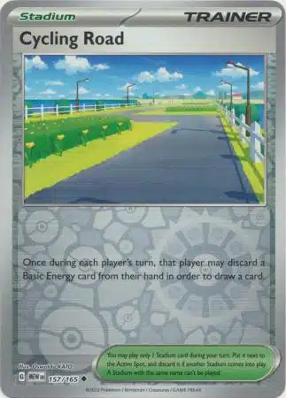 151 - 157/165 - Cycling Road (Reverse Holo)
